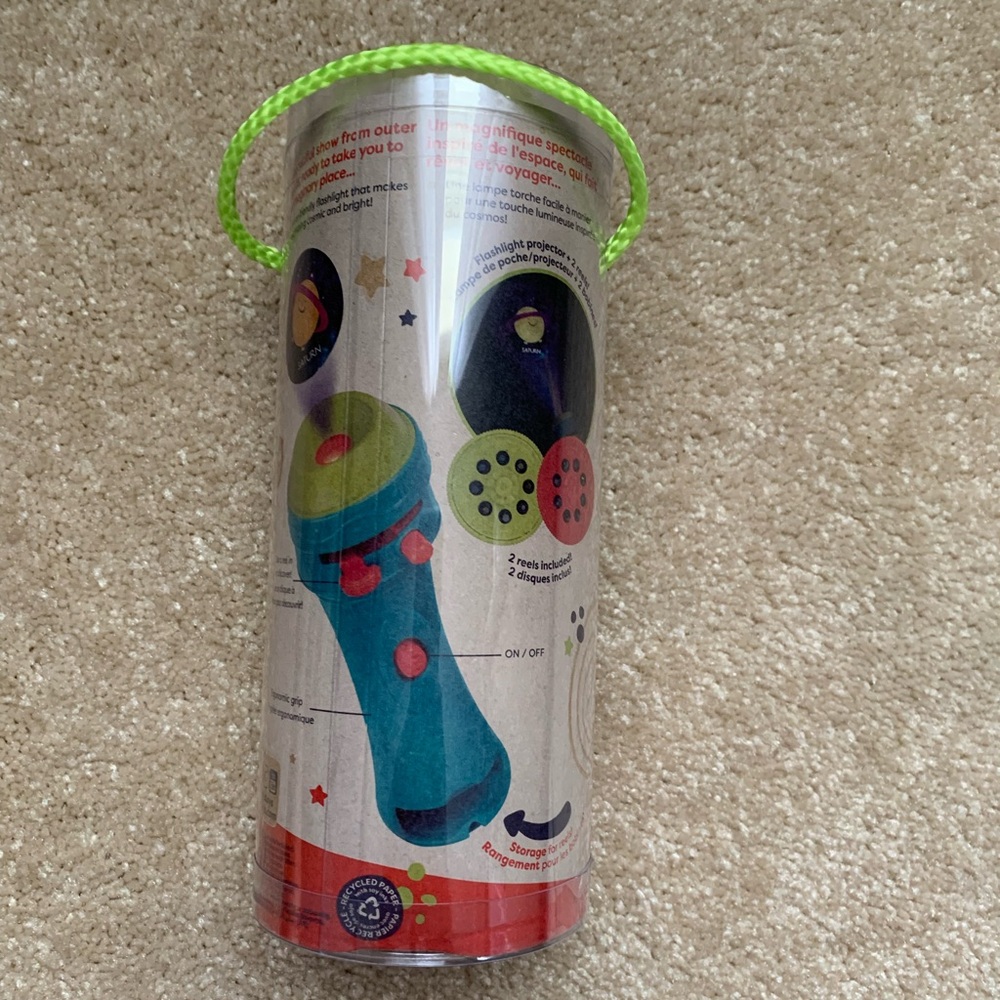 Light Me to the Moon Projection Flashlight - Picture 3 of 5